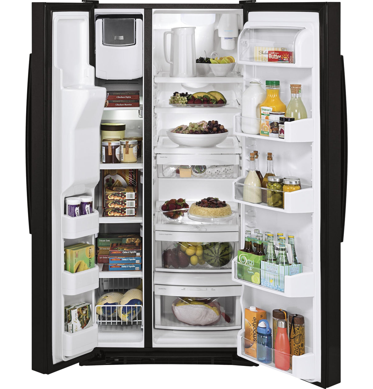 GE® 23.2 Cu. Ft. Side-By-Side Refrigerator