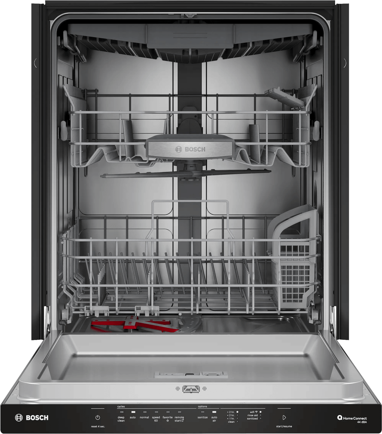 500 Series, built-under dishwasher, 24'', Brushed steel anti-fingerprint