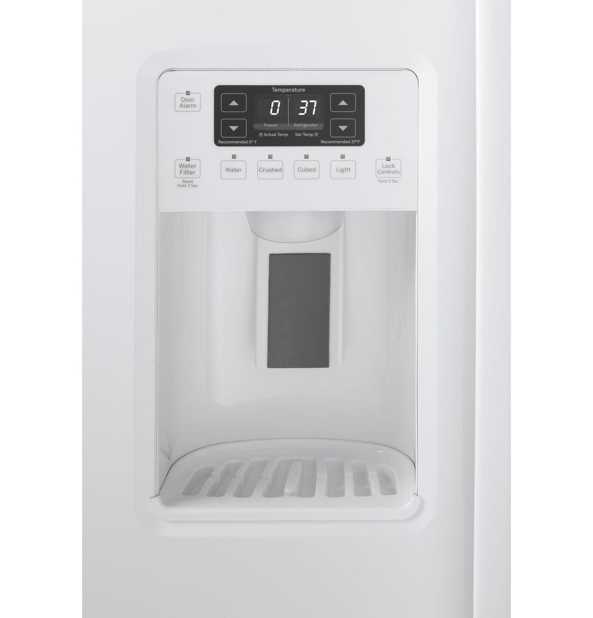 GE® 25.3 Cu. Ft. Side-By-Side Refrigerator