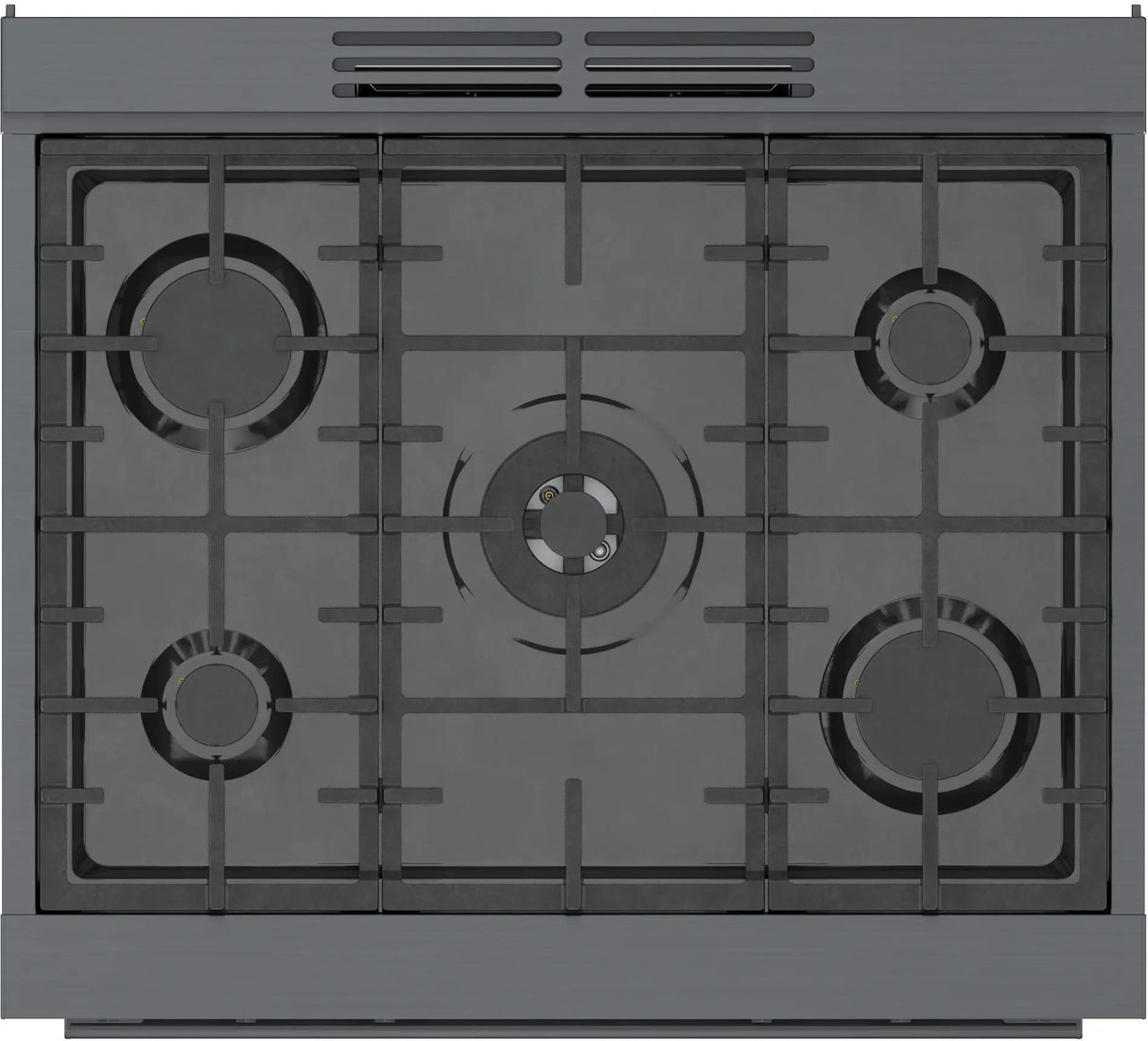 800 Series Dual Fuel Freestanding Range 30" Black Stainless Steel