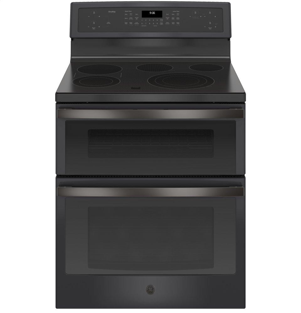 GE Profile™ 30" Free-Standing Electric Double Oven Convection Range