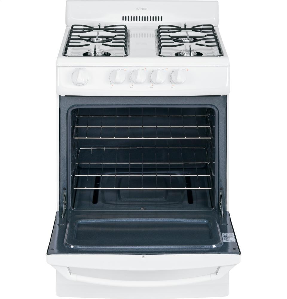Hotpoint® 24" Free-Standing Gas Range