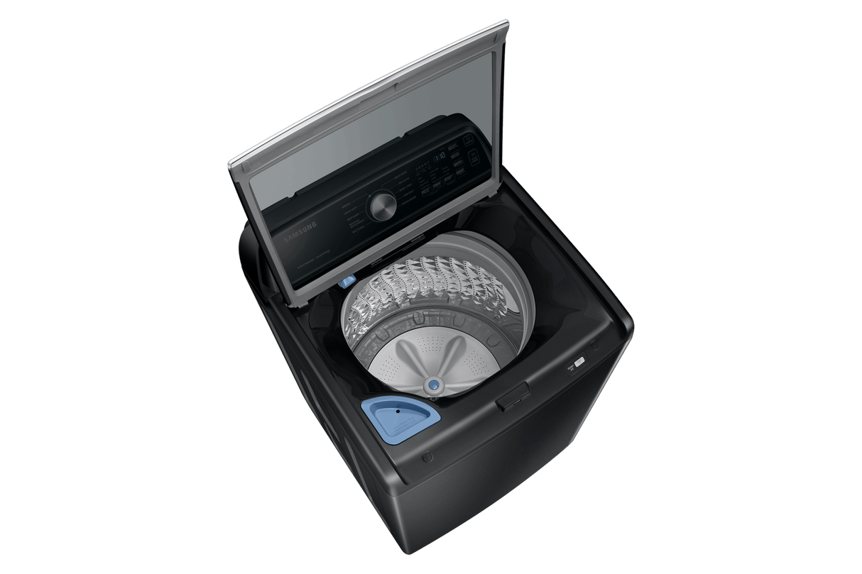 4.7 cu. ft. Large Capacity Smart Top Load Washer with Active WaterJet in Brushed Black