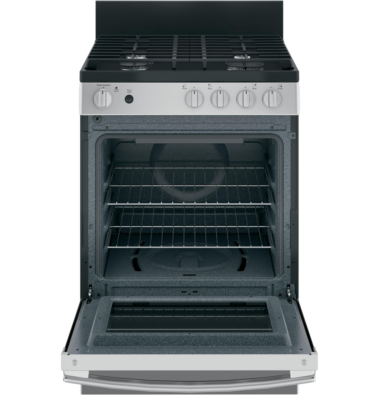 GE® 24" Steam Clean Free-Standing/Slide-in Gas Range