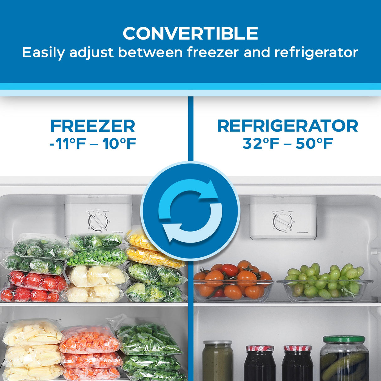Avanti Garage Ready Vertical Freezer, 7 cu. ft, in White (AV701VFB0W)