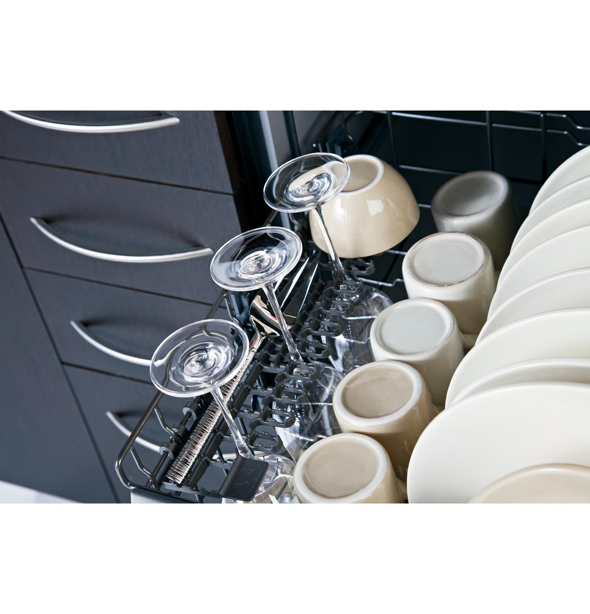 GE® Dishwasher with Hidden Controls