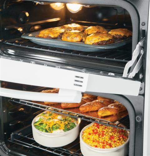 GE Profile™ Series 30" Free-Standing Gas Double Oven with Convection Range