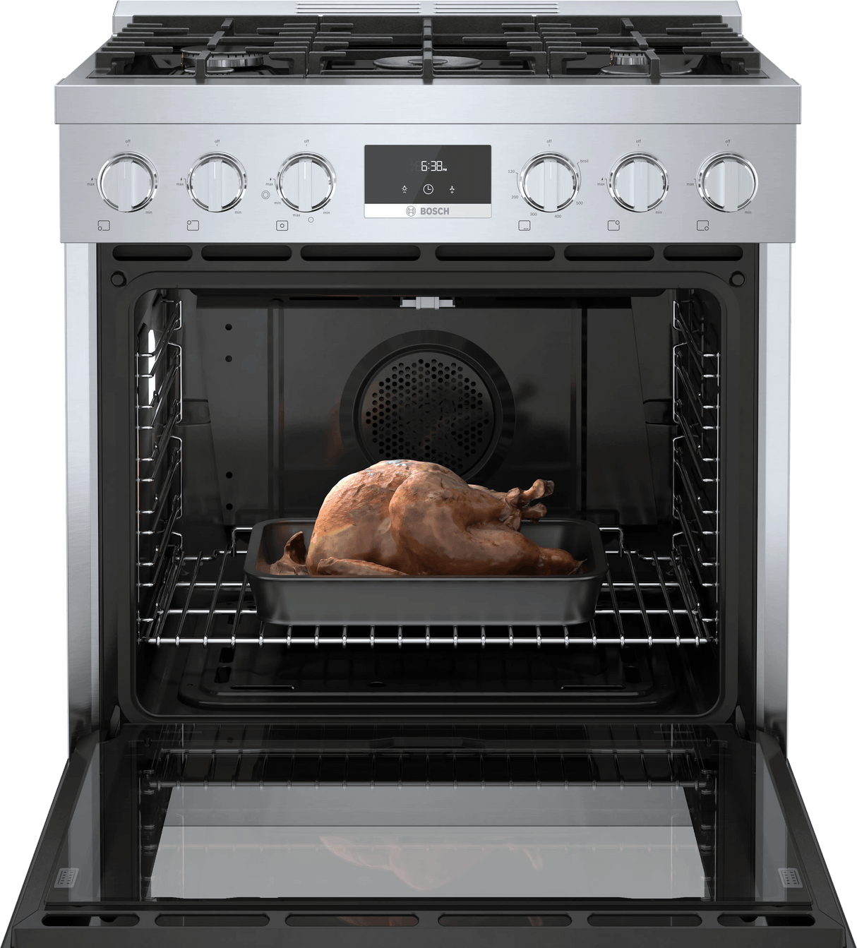800 Series Gas Freestanding Range 30" Stainless Steel