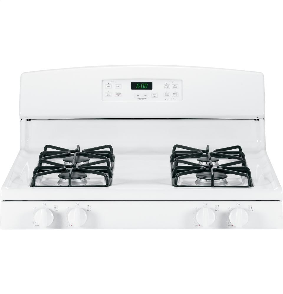 GE® 30" Free-Standing Gas Range