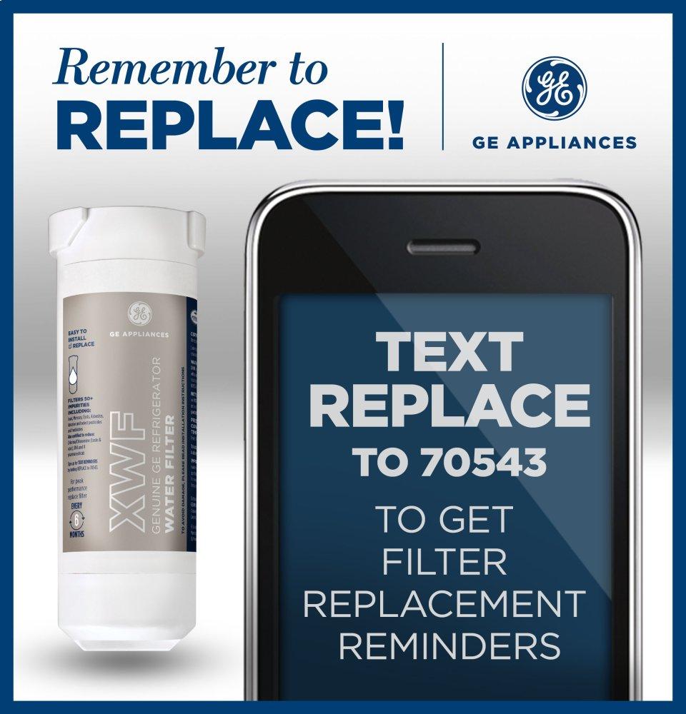 GE® XWF Refrigerator Water Filter