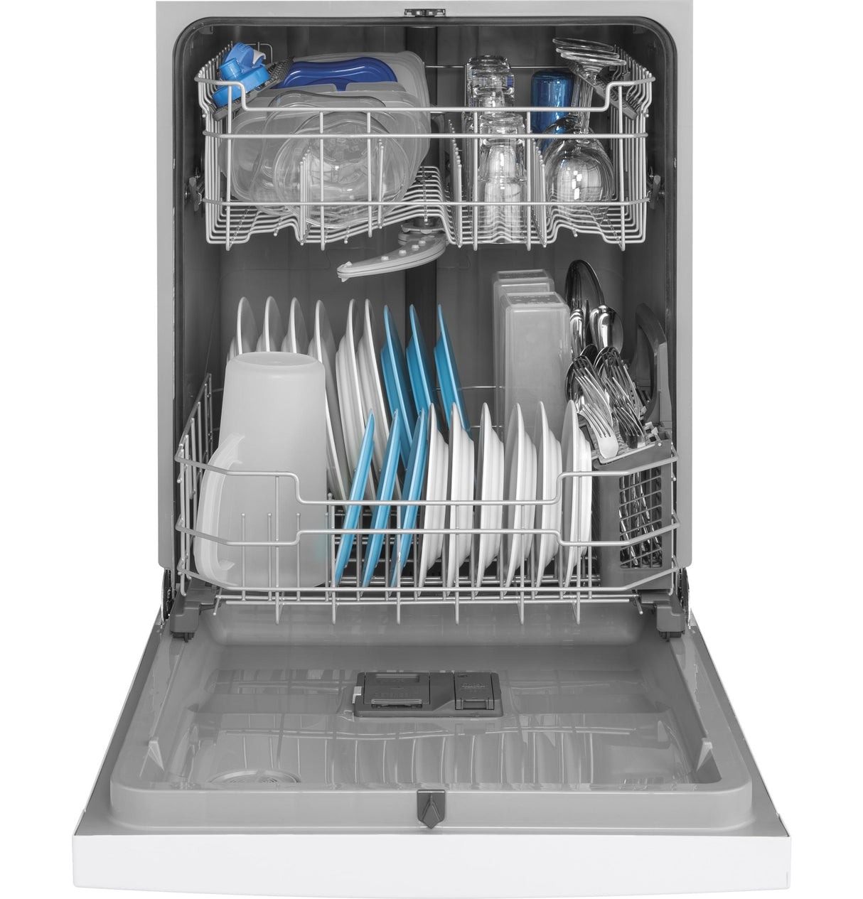 GE® Front Control with Plastic Interior Dishwasher with Sanitize Cycle & Dry Boost