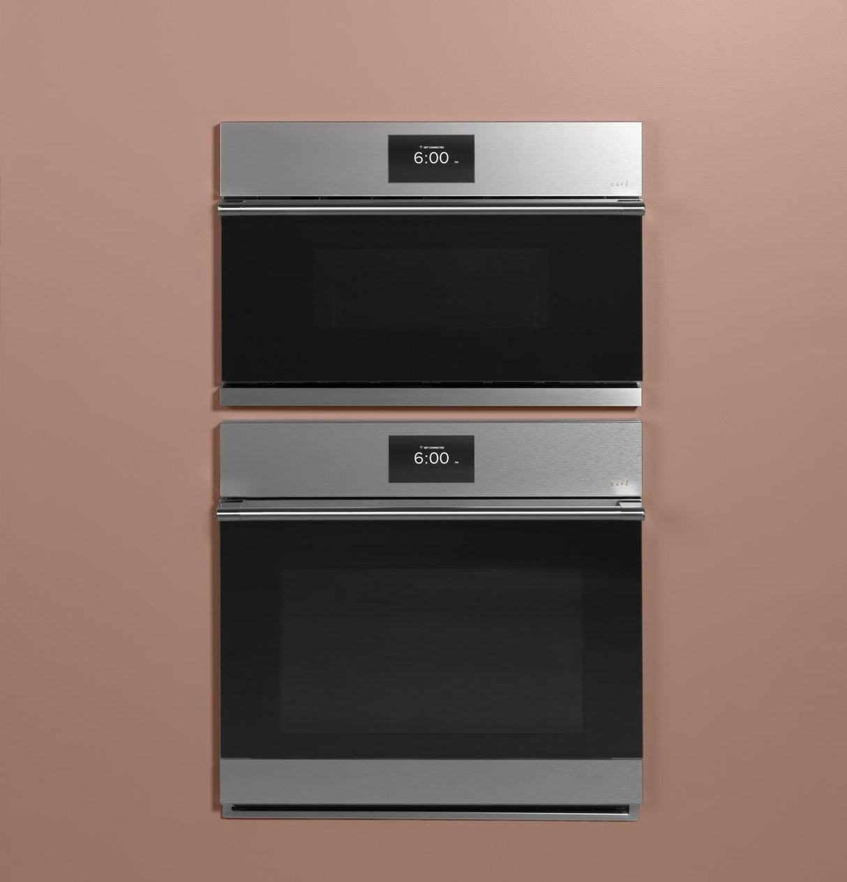 Café™ 27" Smart Single Wall Oven with Convection in Platinum Glass