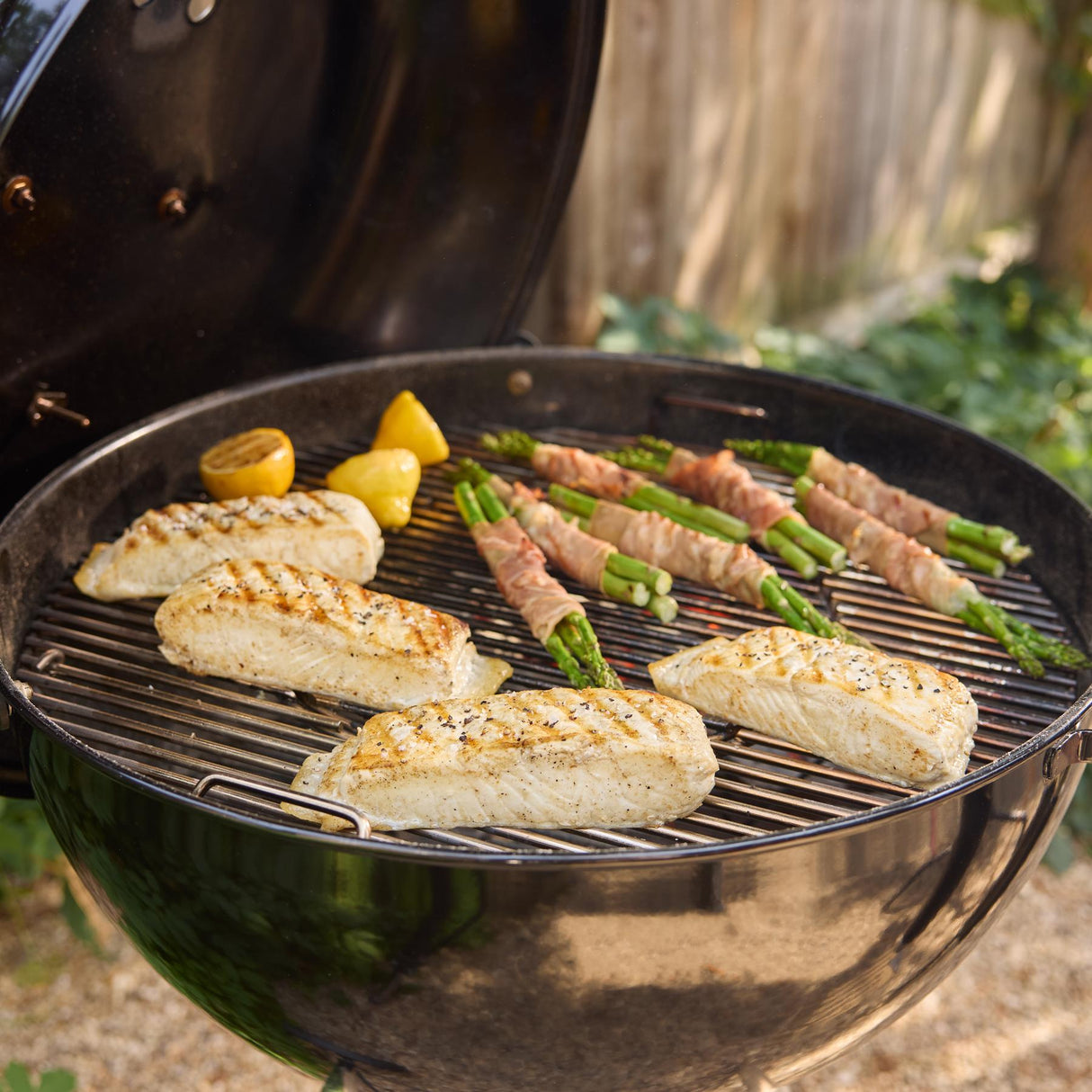 22" Master-Touch™ Charcoal Grill - Slate Blue