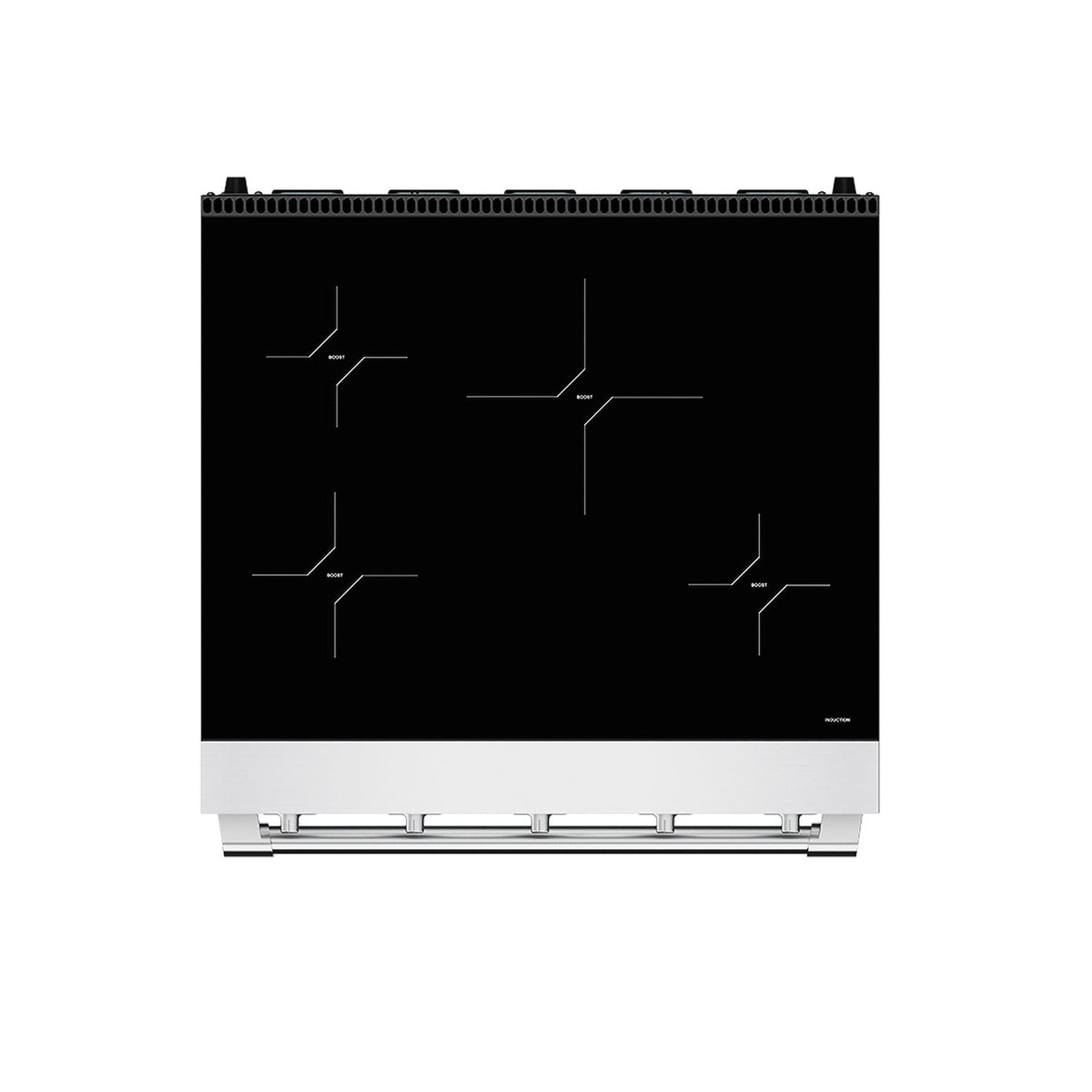 30 Inch S Series Professional Induction Range - Stainless Steel