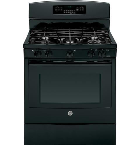 GE Profile™ Series 30" Free-Standing Self Clean Gas Range