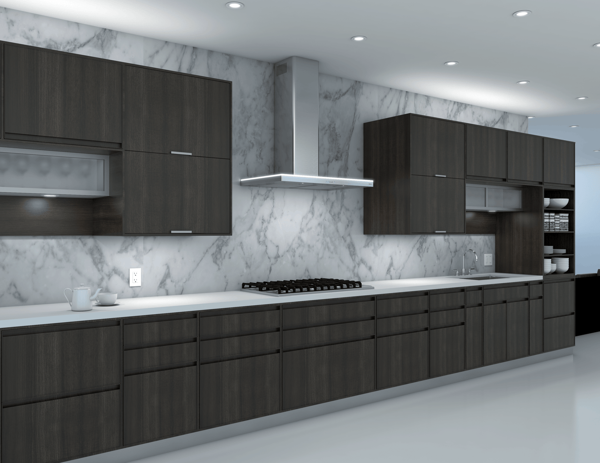 Luce, Wall, 90cm, SS, 600 CFM, ACT, LED