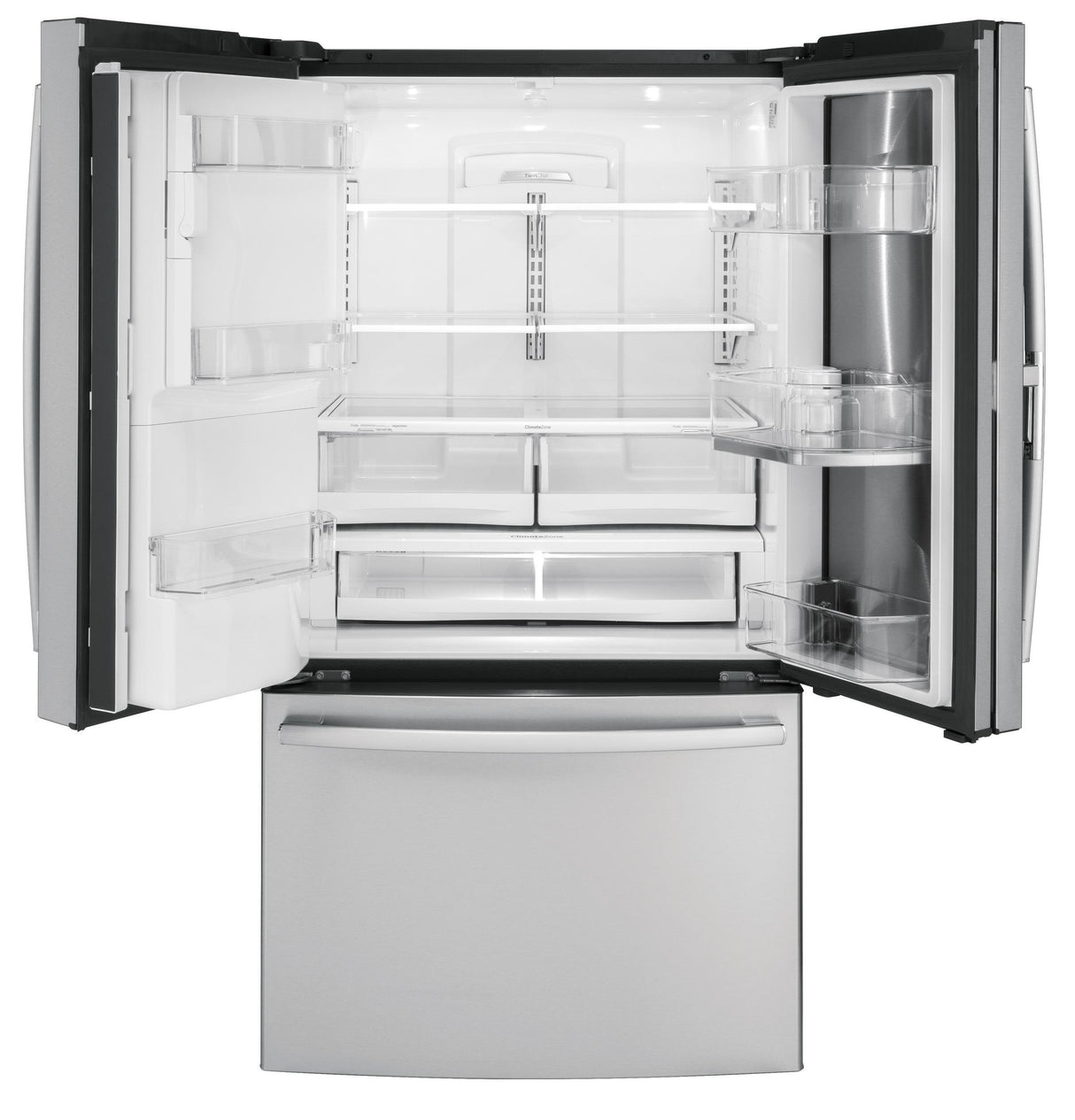GE® 27.8 Cu. Ft. French-Door Refrigerator with Door In Door