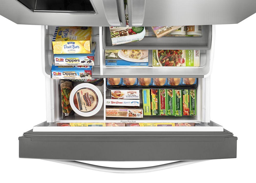 36-inch Wide French Door Refrigerator with Infinity Slide Shelf - 32 cu. ft.