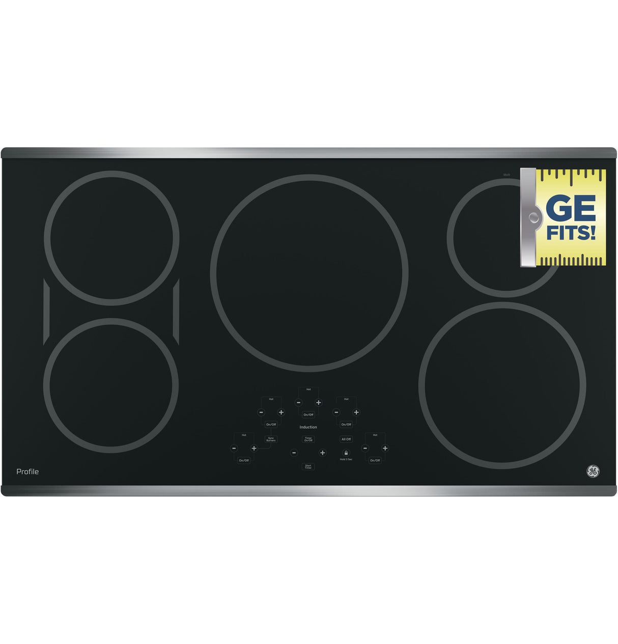 GE Profile™ 36" Built-In Touch Control Induction Cooktop
