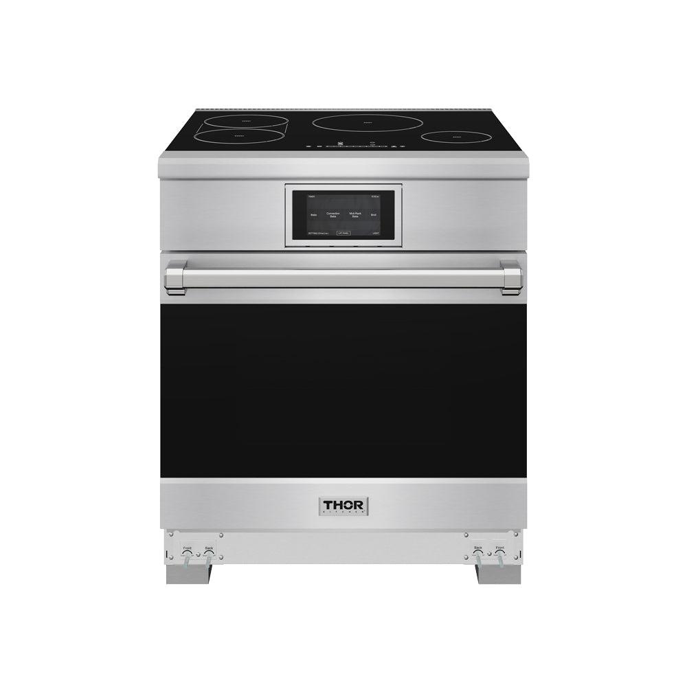 X Series 30-inch Professional Freestanding Induction Range