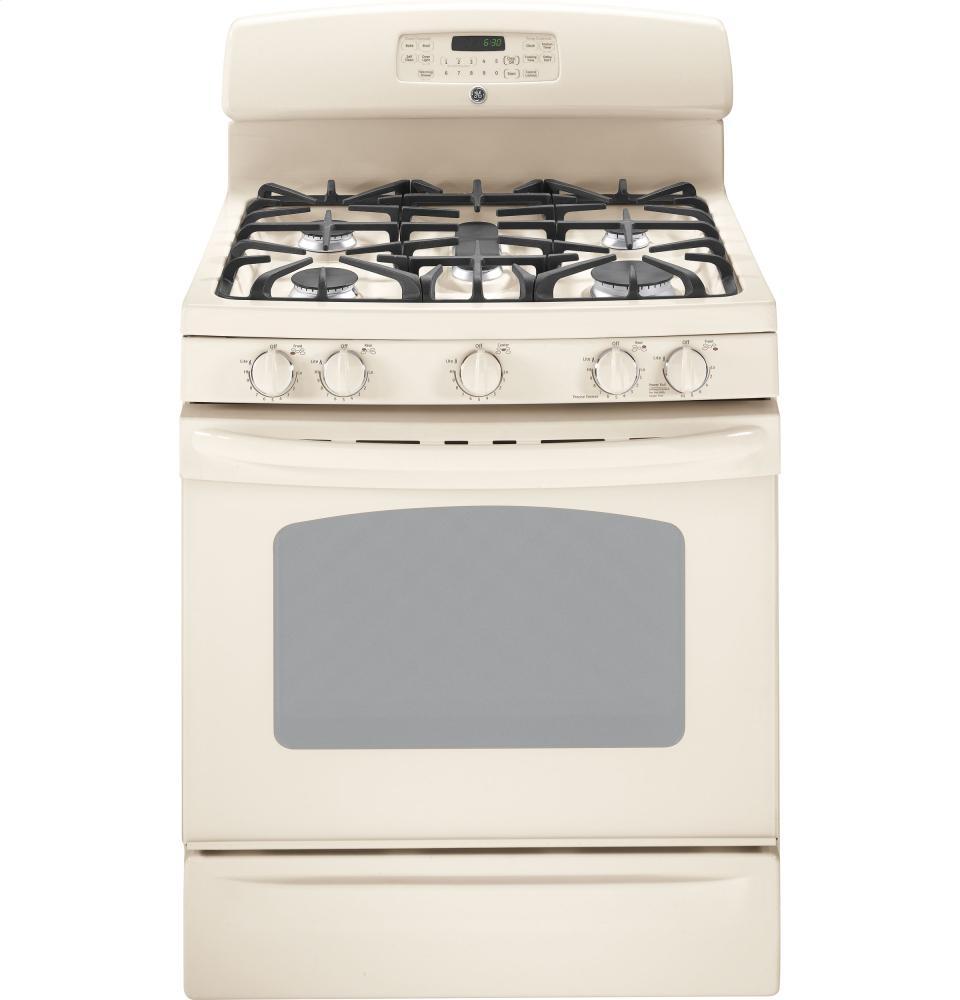 GE® 30" Free-Standing Gas Range with Warming Drawer