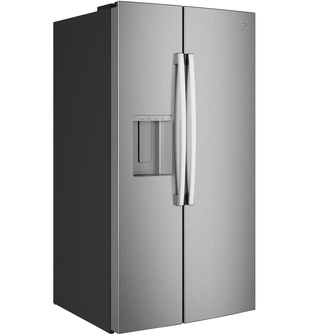 GE® ENERGY STAR® 27.9 Cu. Ft. Side-By-Side Refrigerator with Extra Tall Dispenser and In-Door Icemaker