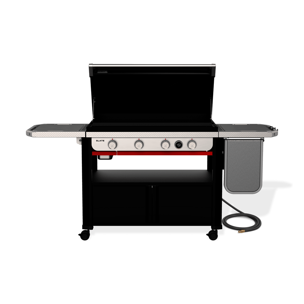 Slate® 36" Rust-Resistant Griddle (Natural Gas) - Black