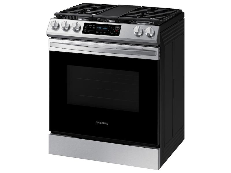6.0 cu. ft. Smart Slide-in Gas Range with Air Fry & Convection in Fingerprint Resistant Stainless Steel