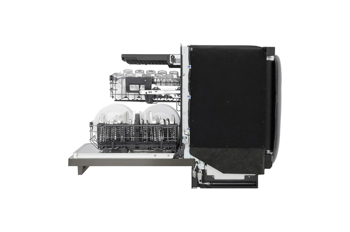 Smart FlushFit™ Top Control Dishwasher with 1-Hour Wash & Dry, QuadWash® Pro, TrueSteam® and Dynamic Heat Dry™ w/AutoVent Dry™
