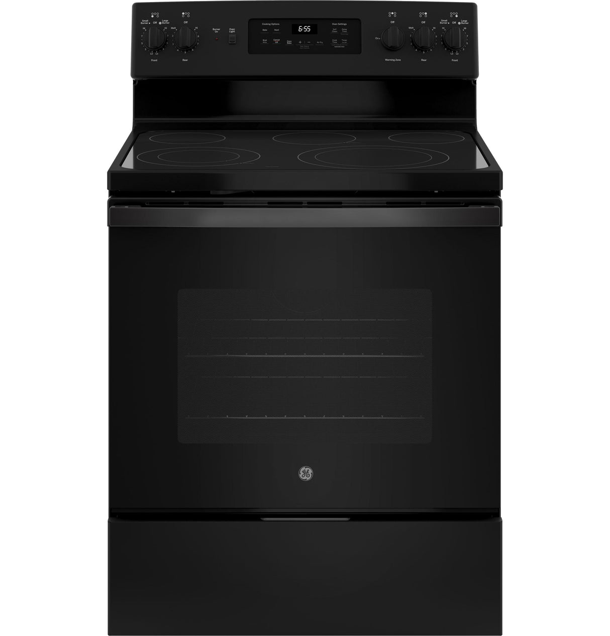 GE® 30" Free-Standing Electric Convection Range