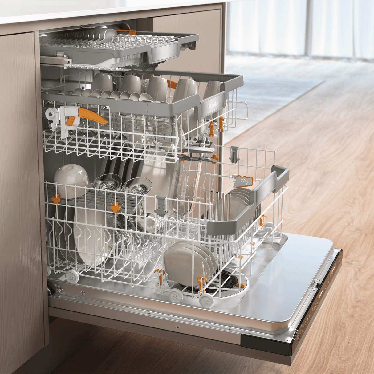 G 7791 SCVi AutoDos K2O Obsidian Black - Fully integrated ADA dishwasher with Automatic Dispensing thanks to AutoDos with integrated PowerDisk.