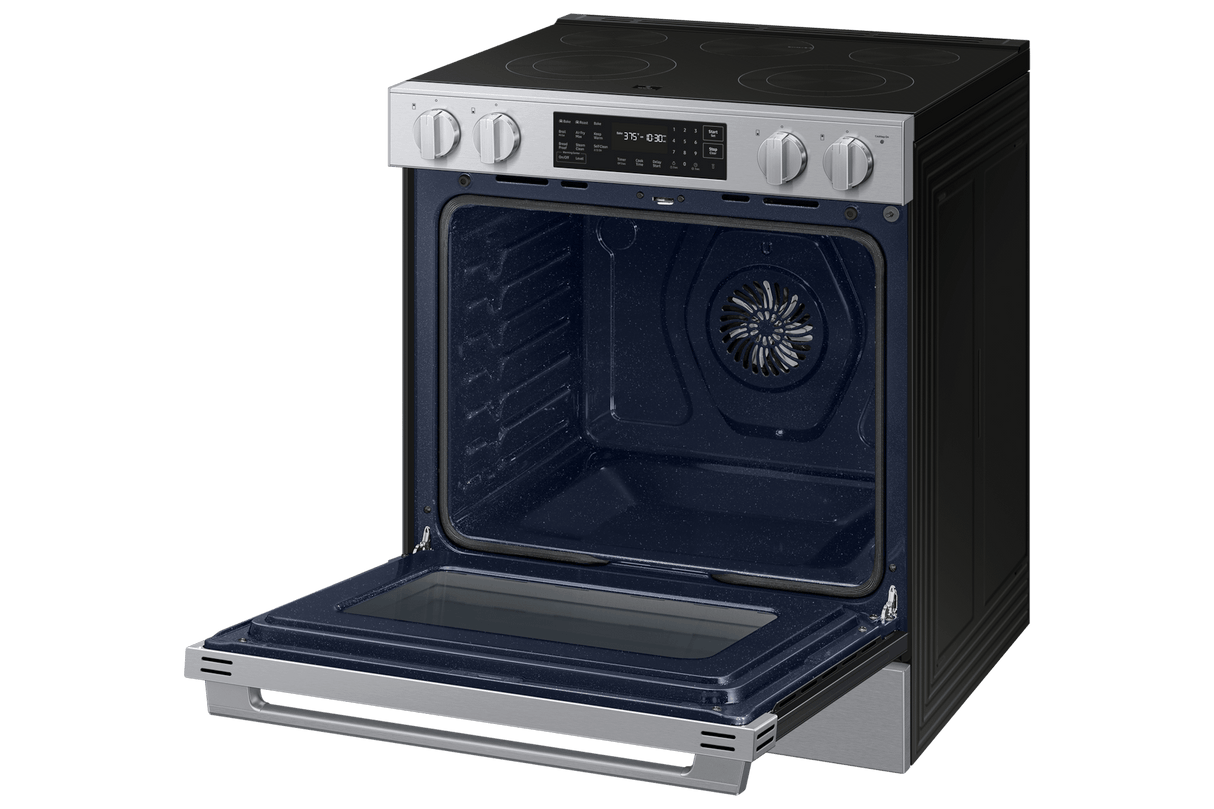 Bespoke Smart Slide-in Electric Range Pro Style Design Air Fry Max Precision Knobs