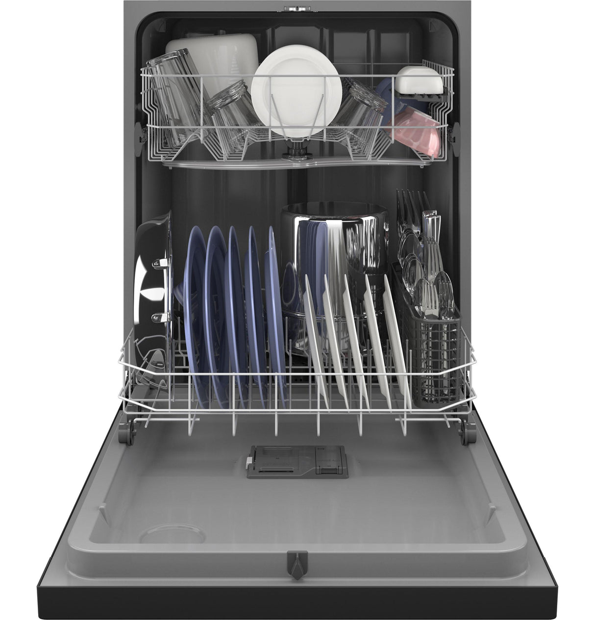 GE® ENERGY STAR® Dishwasher with Front Controls