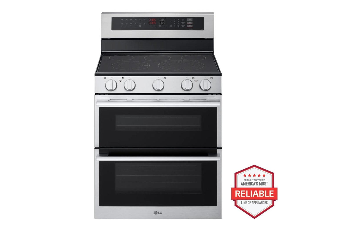 7.3 cu. ft. Smart Electric Double Oven Freestanding Range with ProBake Convection®, Air Fry & Air Sous Vide
