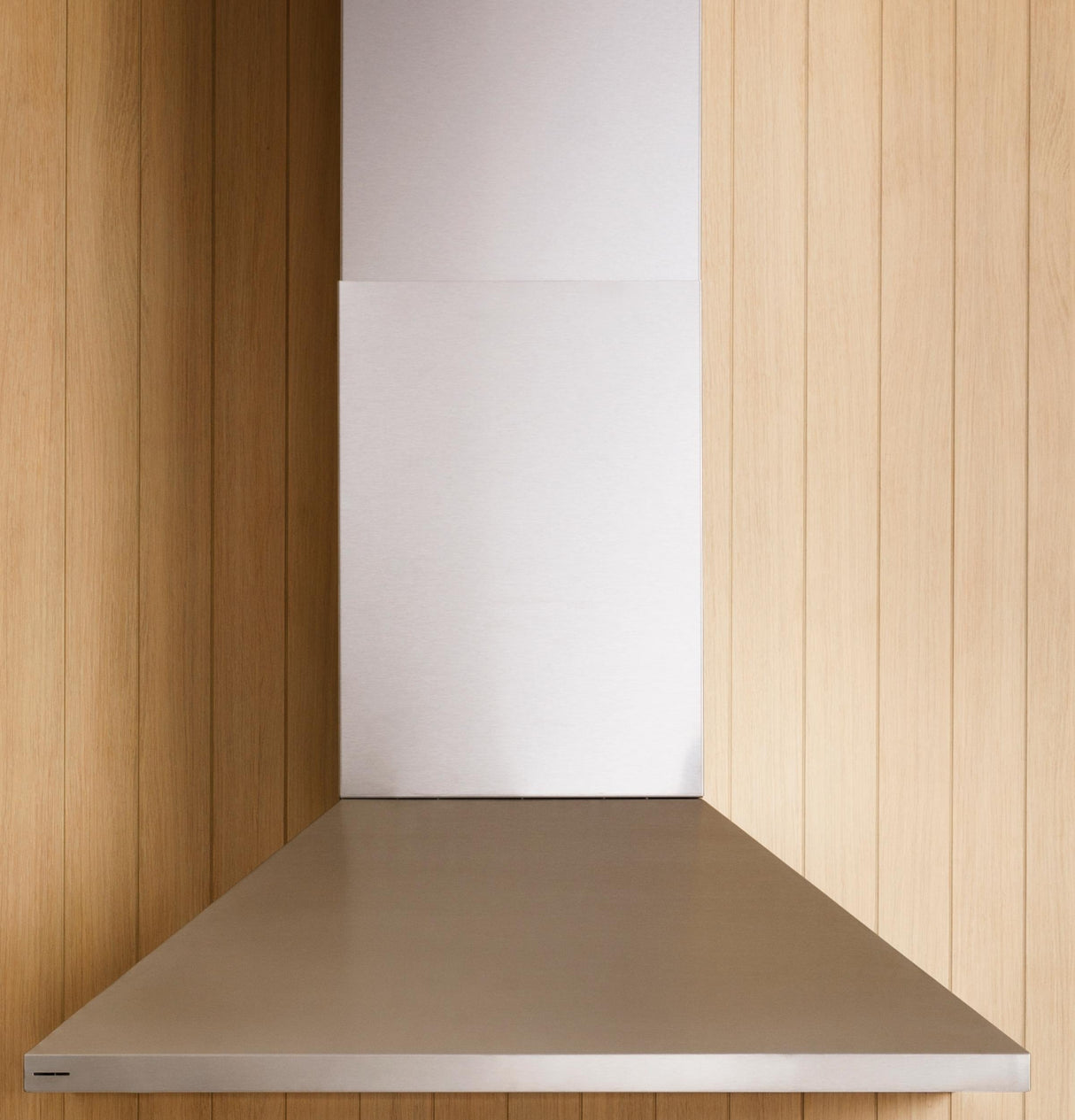 Monogram 36" Wall-Mounted Pyramid Chimney Vent Hood with Air Quality Sensors