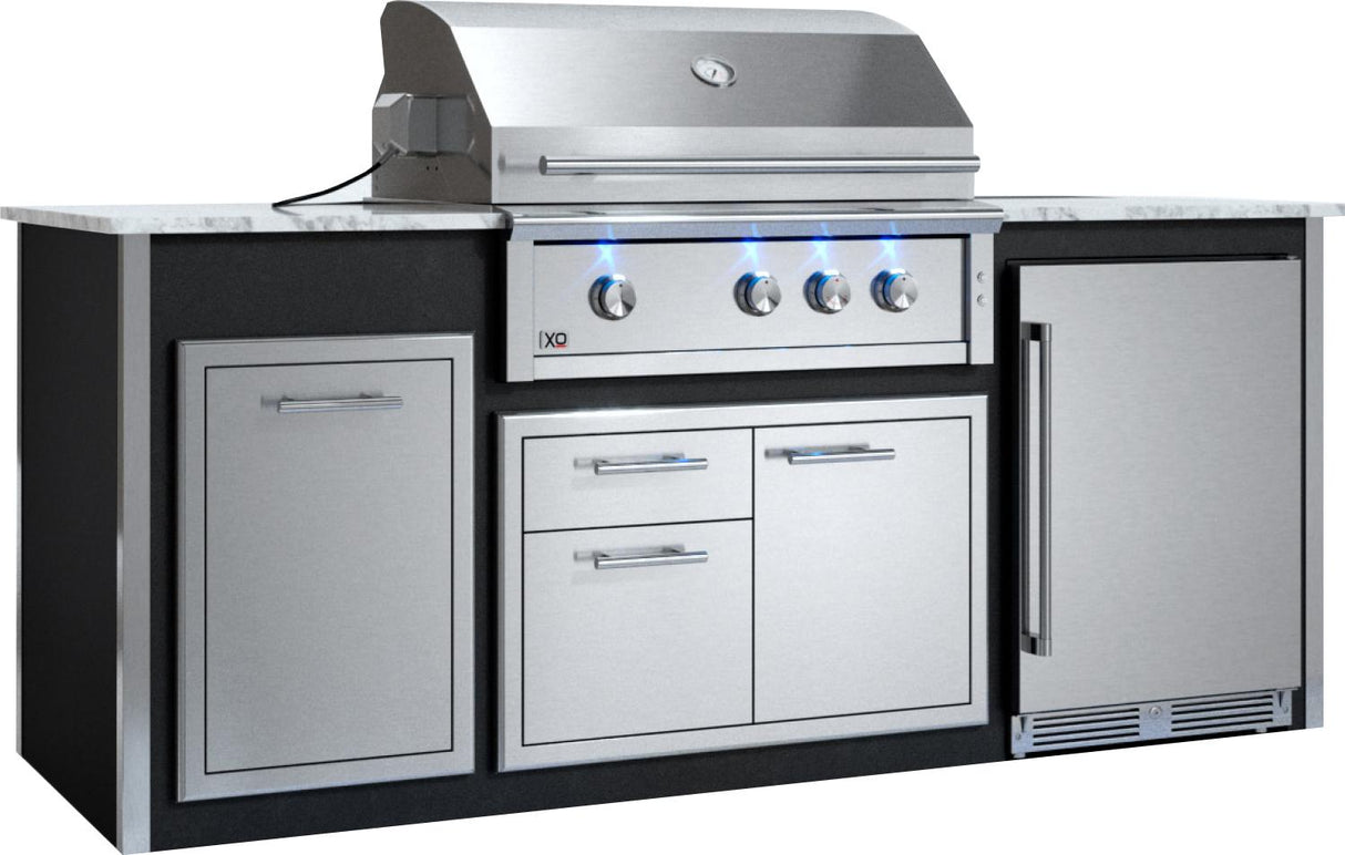Factory Assembled, Appliance Ready Designer Island