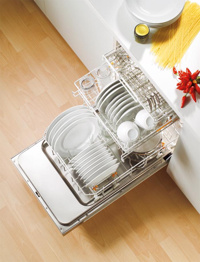 Fully-Integrated, Slimline Dishwasher