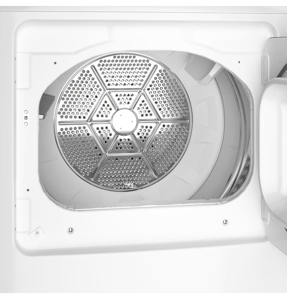 GE® 7.2 cu. ft. Capacity Gas Dryer with Up To 120 ft. Venting and Reversible Door
