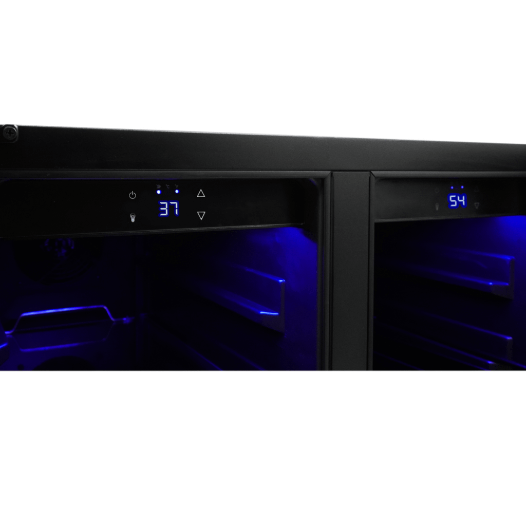 Danby 24 Under Counter French Door Beverage Center in Stainless Steel