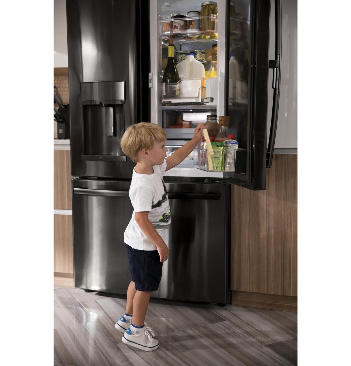 GE Profile™ Series 27.7 Cu. Ft. French-Door Refrigerator with Door In Door and Hands-Free AutoFill