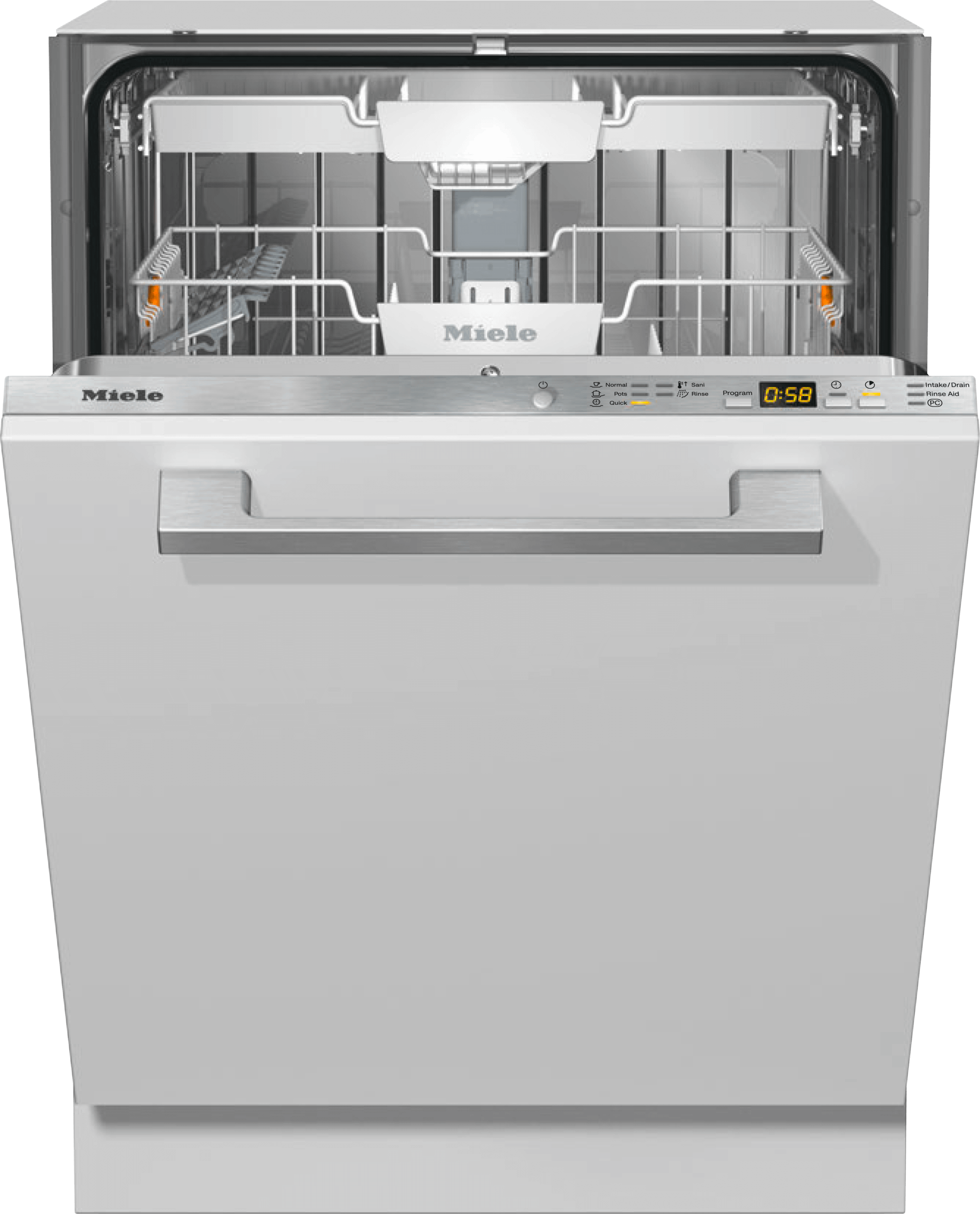 G 5056 SCVi Active Stainless Steel. - Fully-integrated, full-size dishwasher in tried-and-tested Miele quality at an affordable entry-level price.