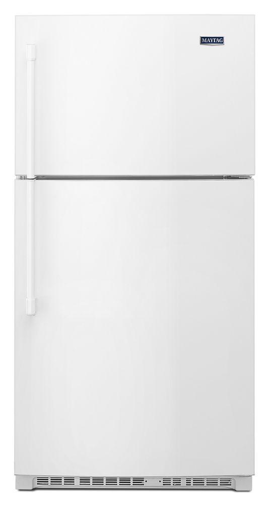 33-Inch Wide Top Freezer Refrigerator with EvenAir Cooling Tower- 21 Cu. Ft.