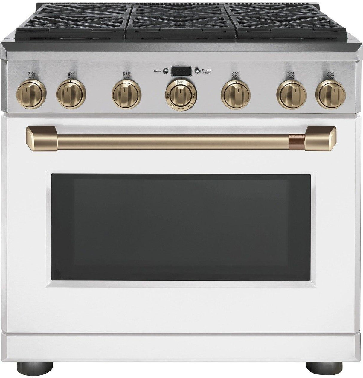 Café™ 36" All-Gas Professional Range with 6 Burners (Natural Gas)