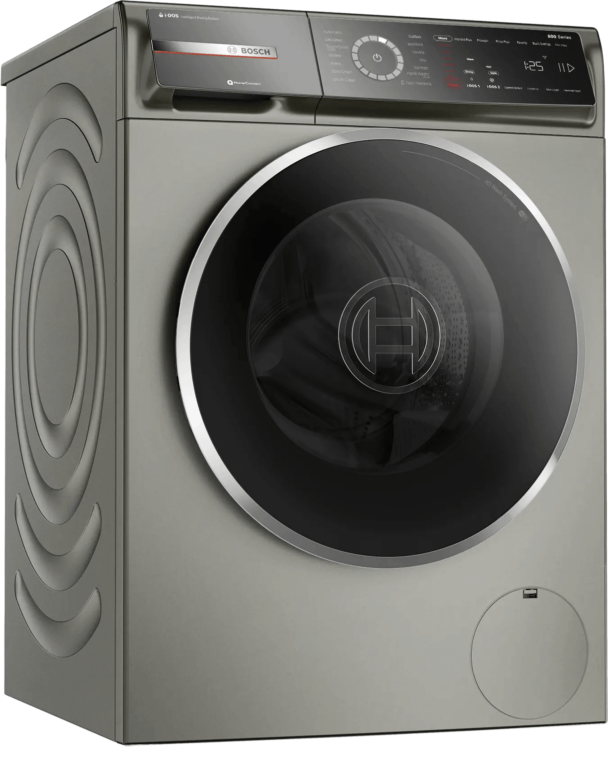 800 Series Compact Washer , Pearl Steel