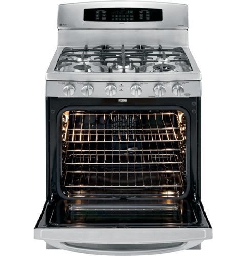 GE Profile™ Series 30" Free-Standing Self Clean Gas Range with Baking Drawer