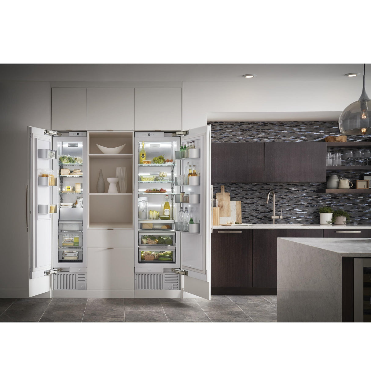 Monogram 24" Integrated, Panel-Ready Column Refrigerator