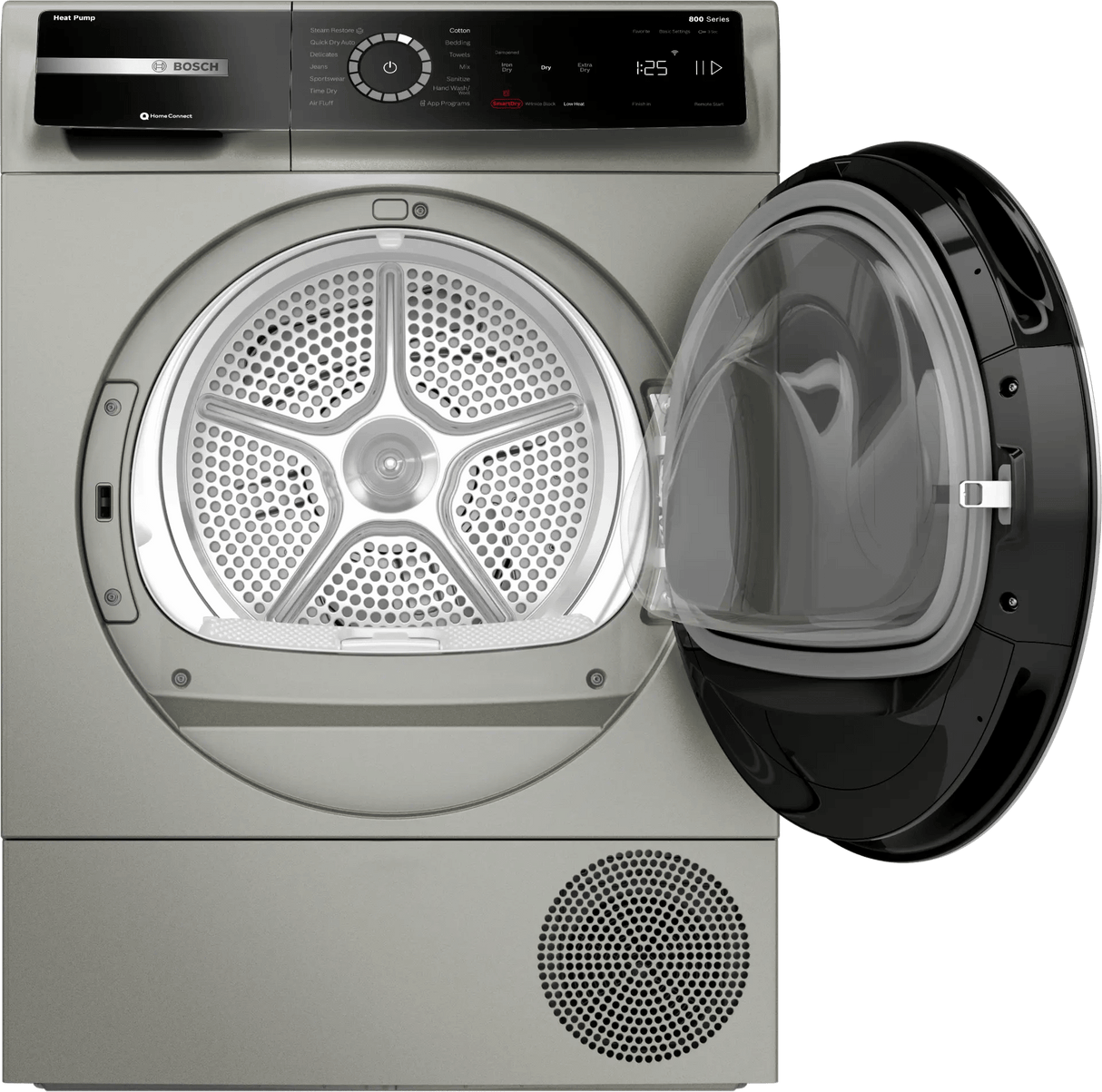 800 Series Heat Pump Dryer Pearl Steel