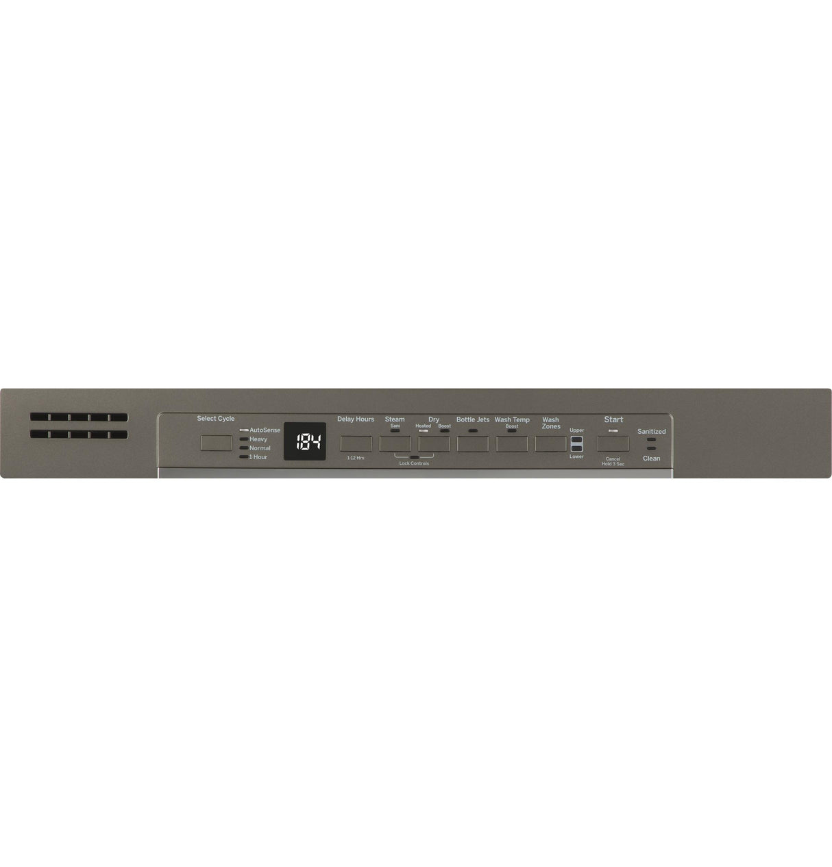 GE® Front Control with Stainless Interior Door Dishwasher with Sanitize Cycle & Dry Boost