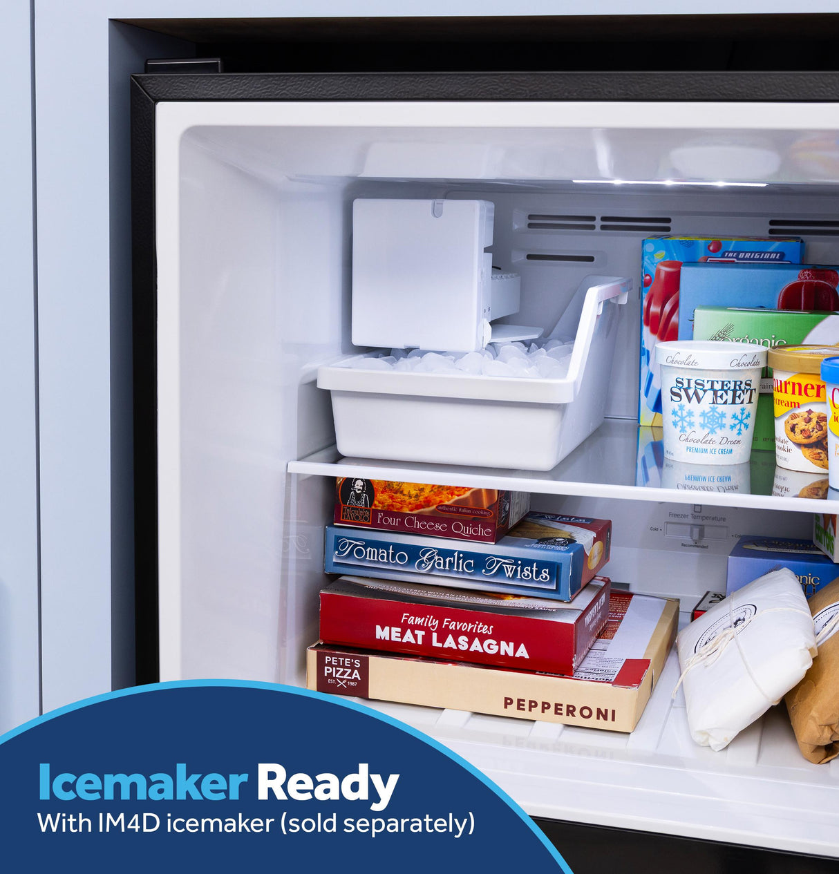 GE® 21 Cu. Ft. Garage Ready Top-Freezer Refrigerator
