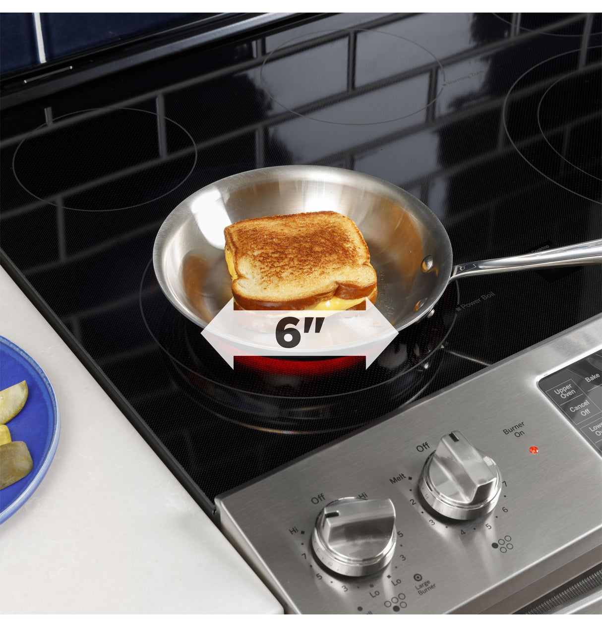 GE 30" Slide-In Electric Convection Double Oven Range